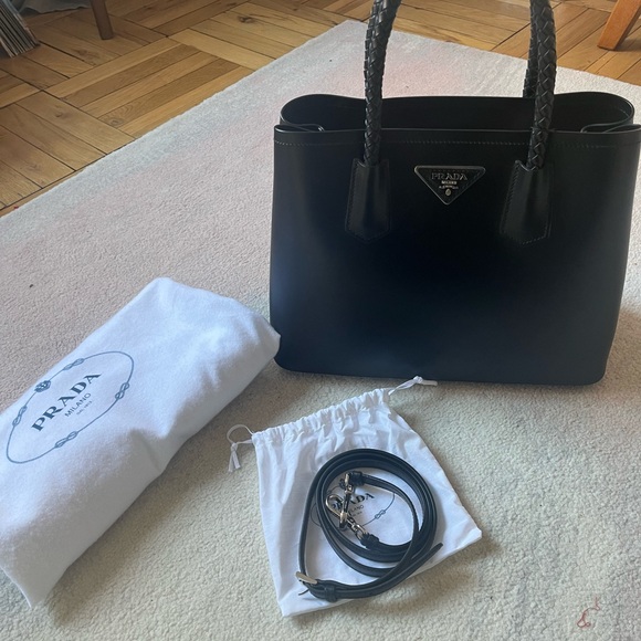 Prada NWOT City Calf Nero Bag - Picture 7 of 9